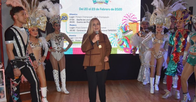 Participa Alma Laura Ampar N En Presentaci N Del Carnaval Tam En