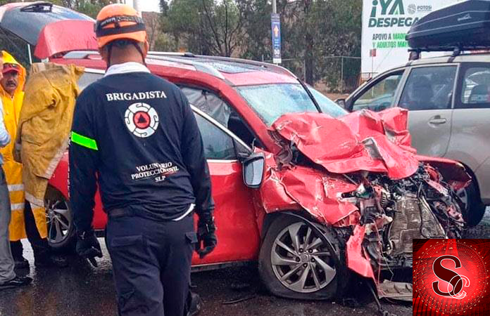 Reporte de Choque Múltiple en el Anillo Periférico Sentido Común