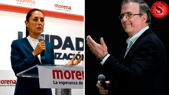 Claudia Sheinbaum Celebra La Permanencia De Marcelo Ebrard En Morena Y