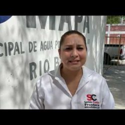 Buscando la declaración del gerente de COMAPA Río Bravo sobre contaminación del canal Anzaldúas