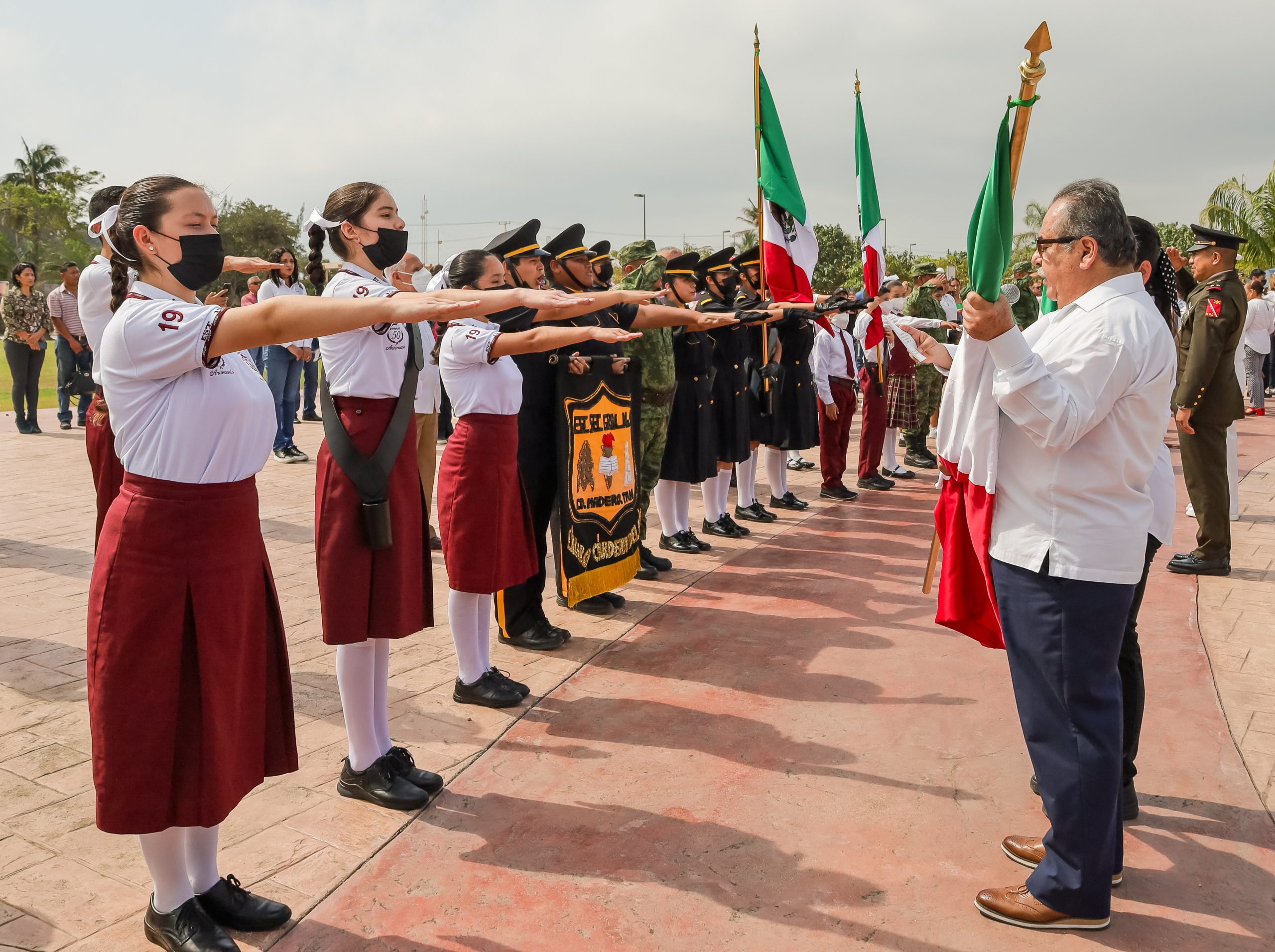 Así vivió Ciudad Madero la ceremonia cívica y el desfile de escoltas