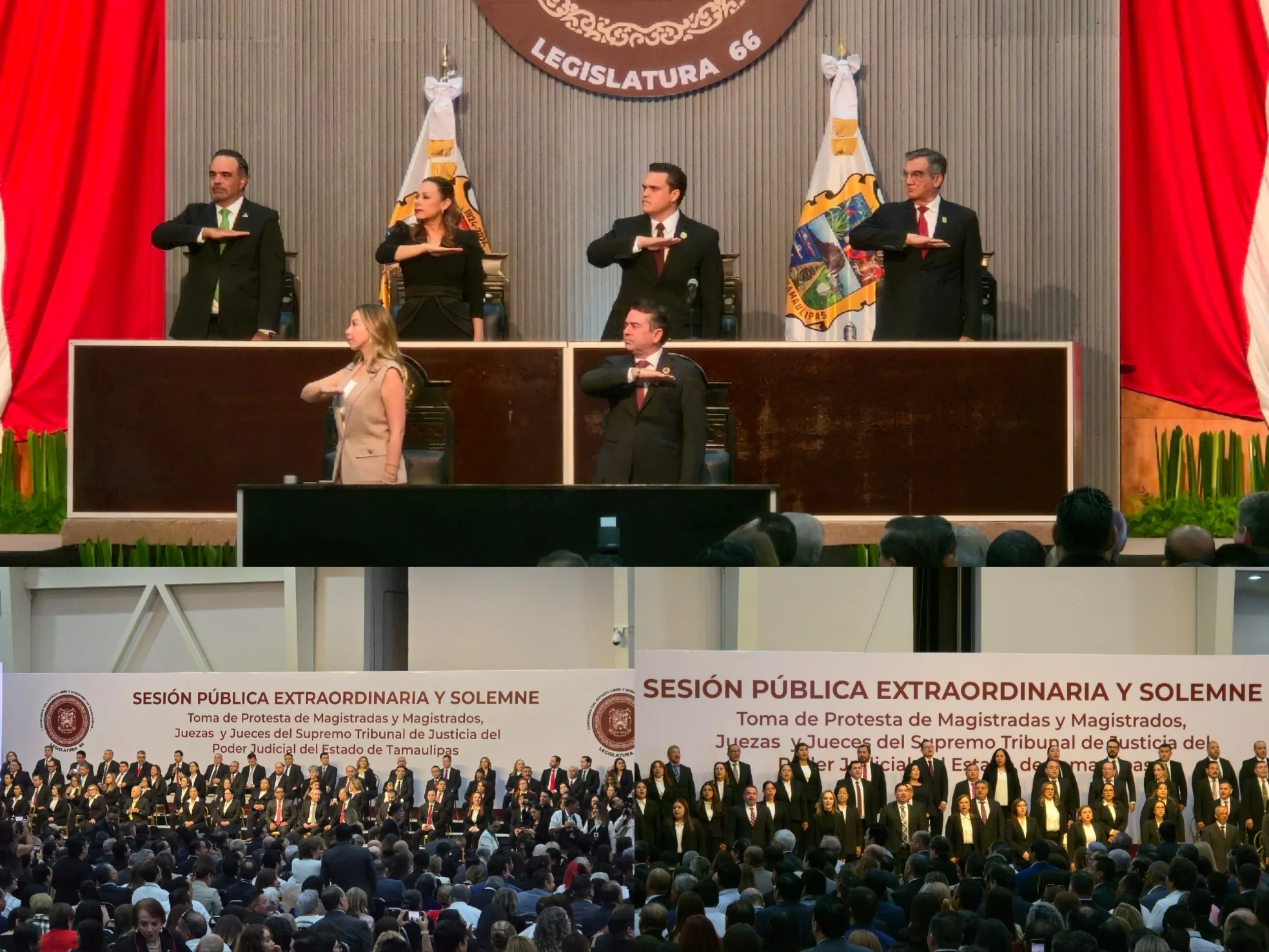 Toma protesta nuevo Poder Judicial electo por ciudadanía en Tamaulipas ...